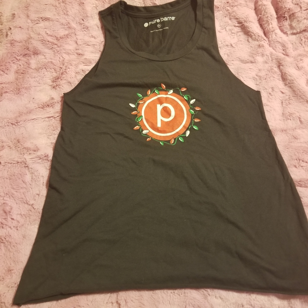 Pure Barre Christmas tank
